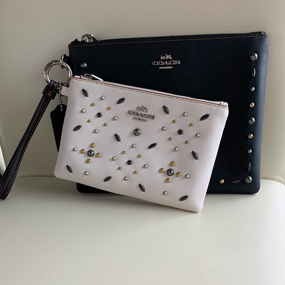 Coach Jeweled Wristlet Set